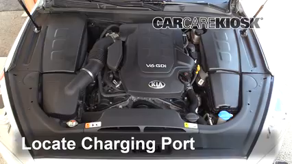 2017 Kia K900 V6 Premium 3.8L V6 Air Conditioner Recharge Freon